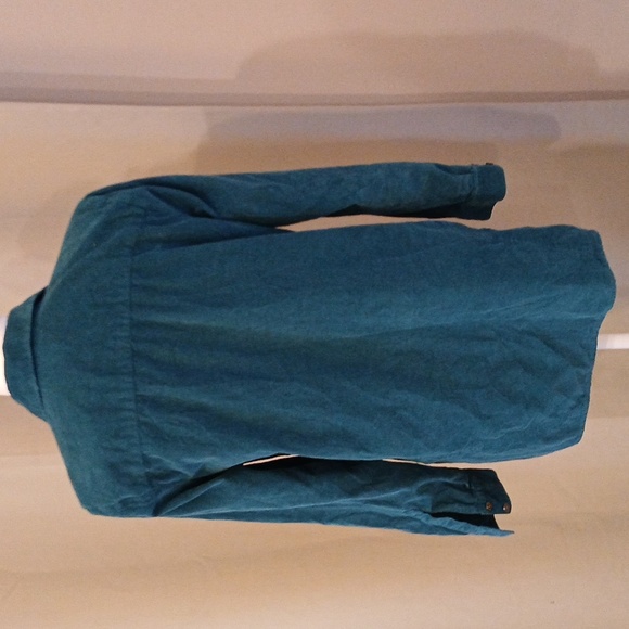 J. Jill Teal Corduroy Shirt Xs Corduroy Button Up. - Picture 2 of 3